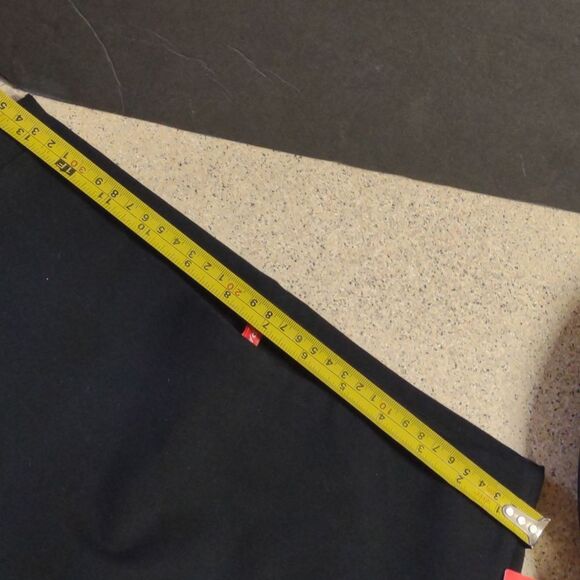 Spanx | The Perfect Front Slit Flare Legging in Black Size Medium Petite W3 - Picture 6 of 6